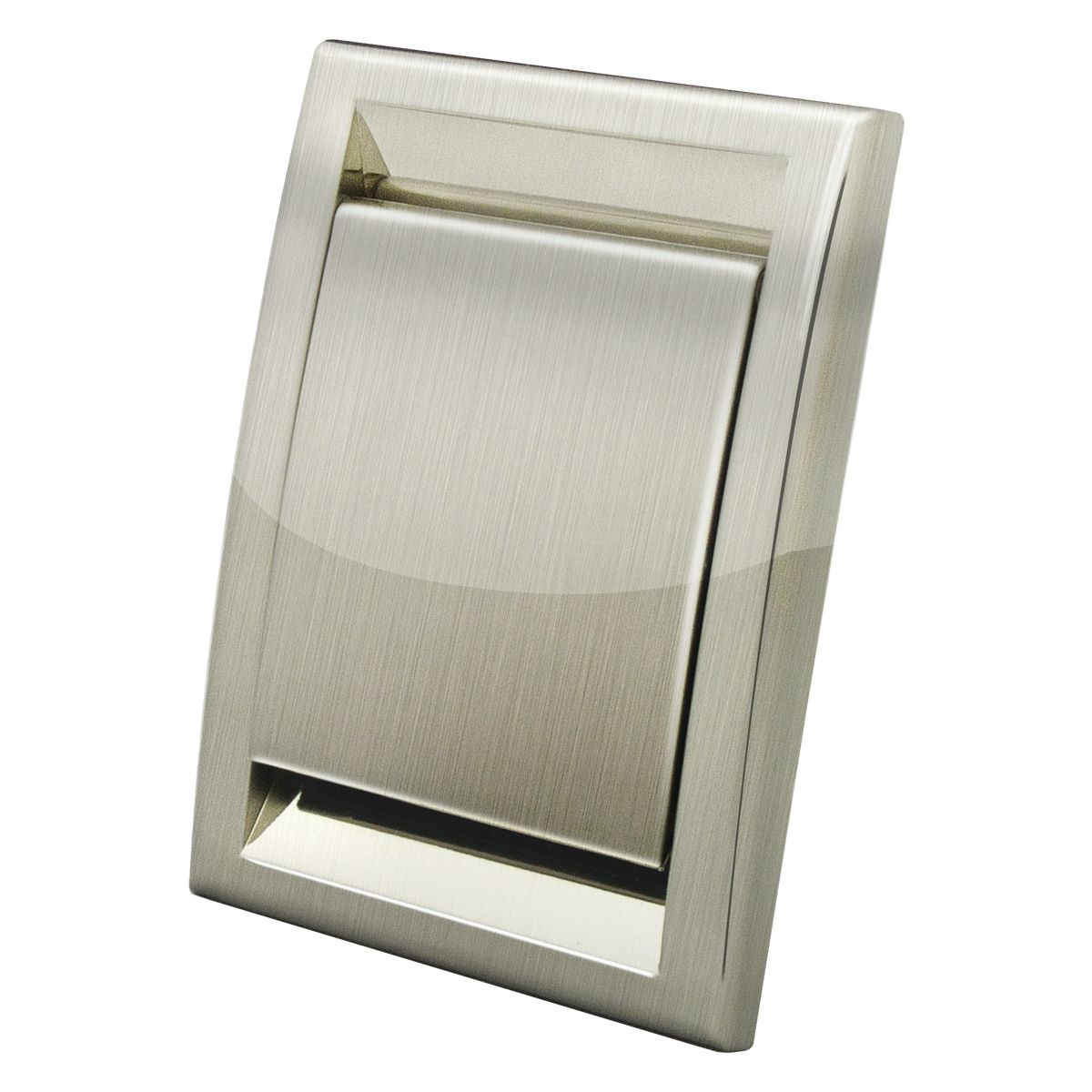 edelstahloptik-deco Rechthoekige wandinlaat DECO - gecoat